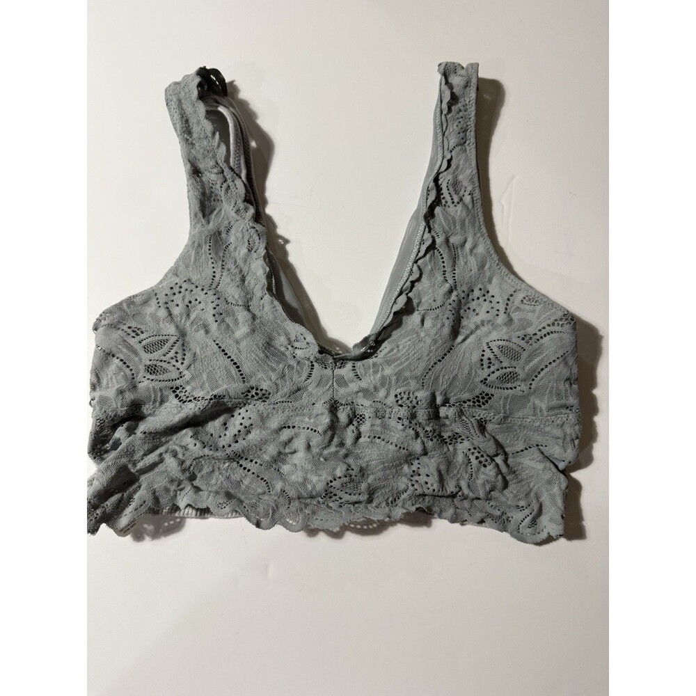 Aerie Gray Bralette – Size Small – Wireless Soft Stretch – Good Condition